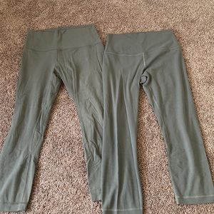 Lululemon Align Leggings 23 inch two pairs SZ 6